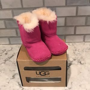 Pink Caden infant uggs